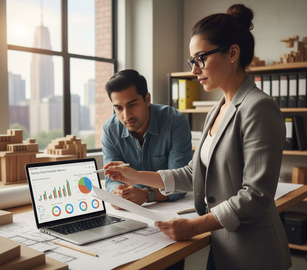 Maria Rodriguez – Designing a Portfolio Like a Blueprint